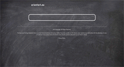 Desktop Screenshot of orientart.eu